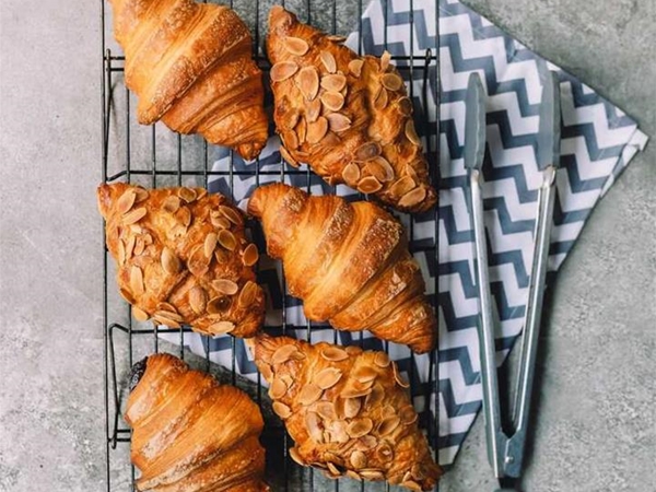 Mini croissants assorti gevuld / 6st