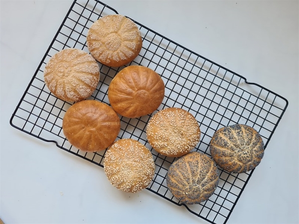 Mini bolletjes wit ass kerst /8