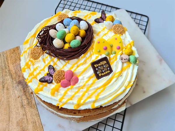 Advocaat slagroom paastaartje /6p