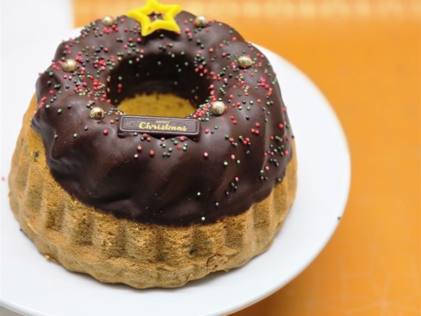 Tulband Chocolade Noten kerst