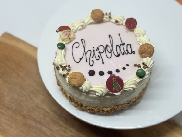 Chipolata kersttaartje 6 pers.